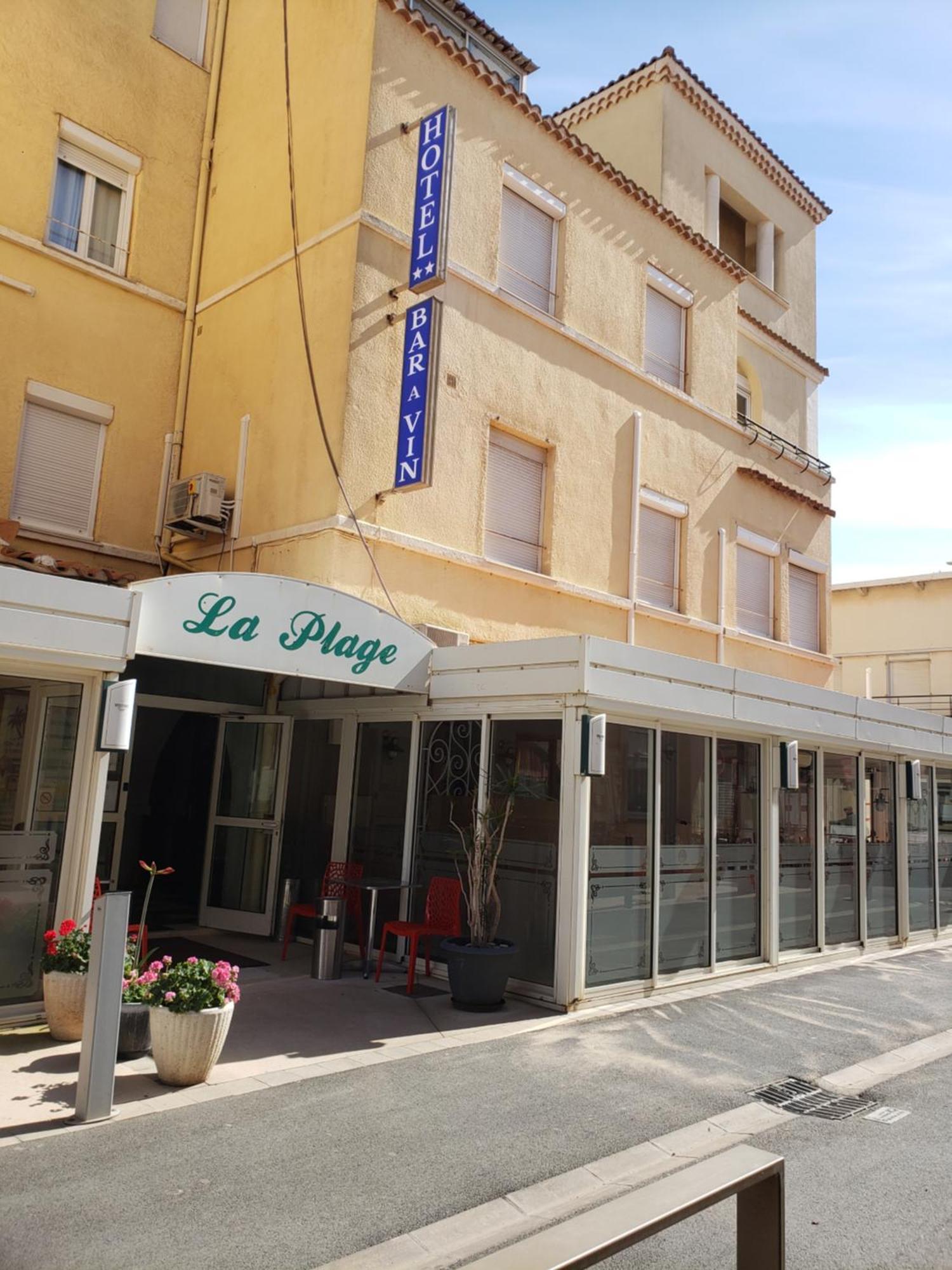 Hotel De La Plage 2 Etoiles Valras-Plage Exterior foto